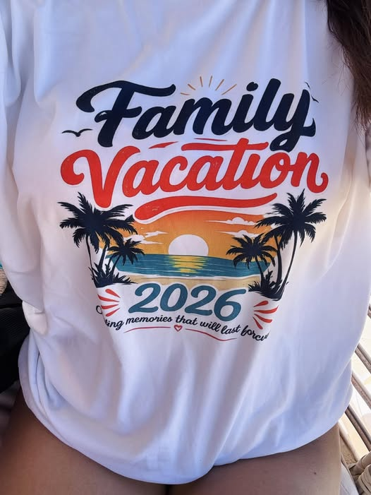 Custom family vacation shirt
